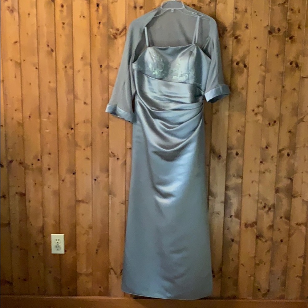 Evening gown.